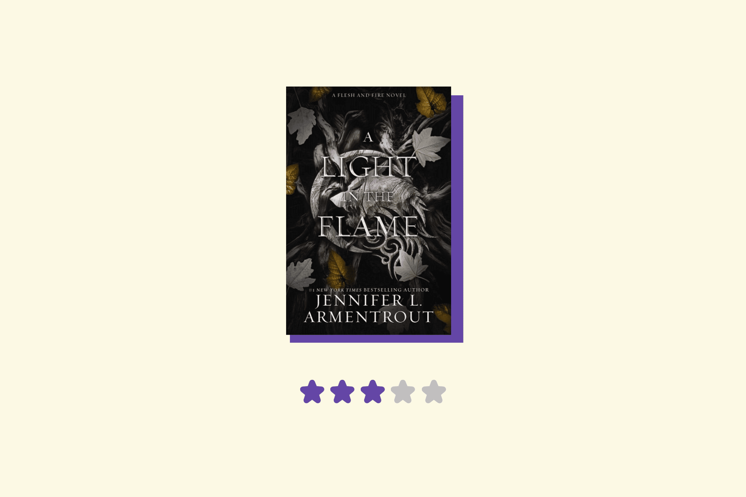 A Light in the Flame (Flesh and Fire 2 Book Review)