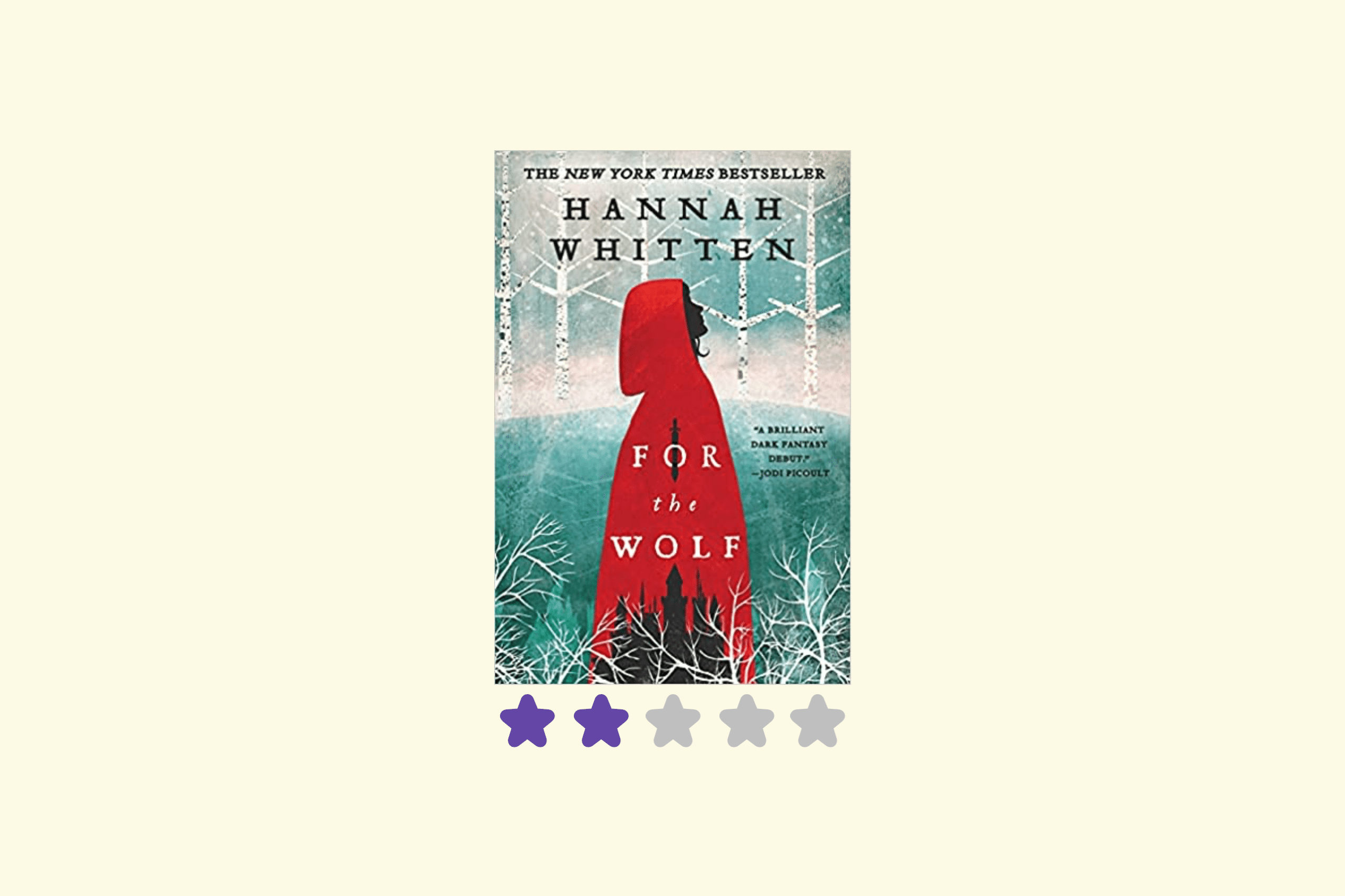 For the Wolf (Wilderwood, #1) by Hannah F. Whitten