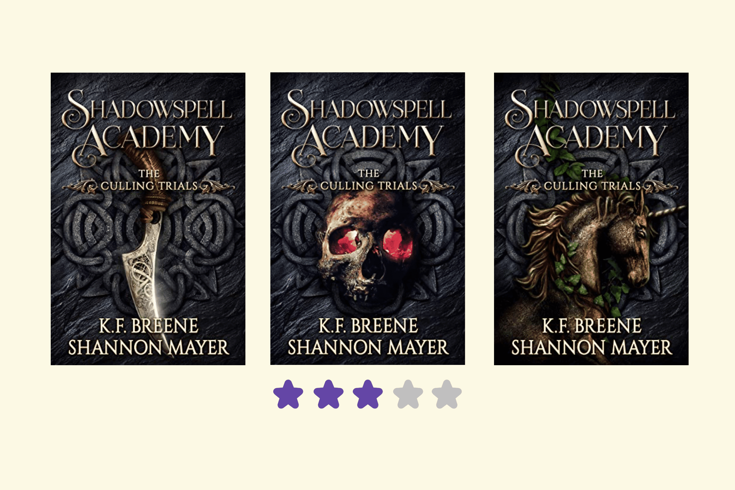 Shadowspell Academy (books 1-3) by K.F. Breene,  Shannon Mayer