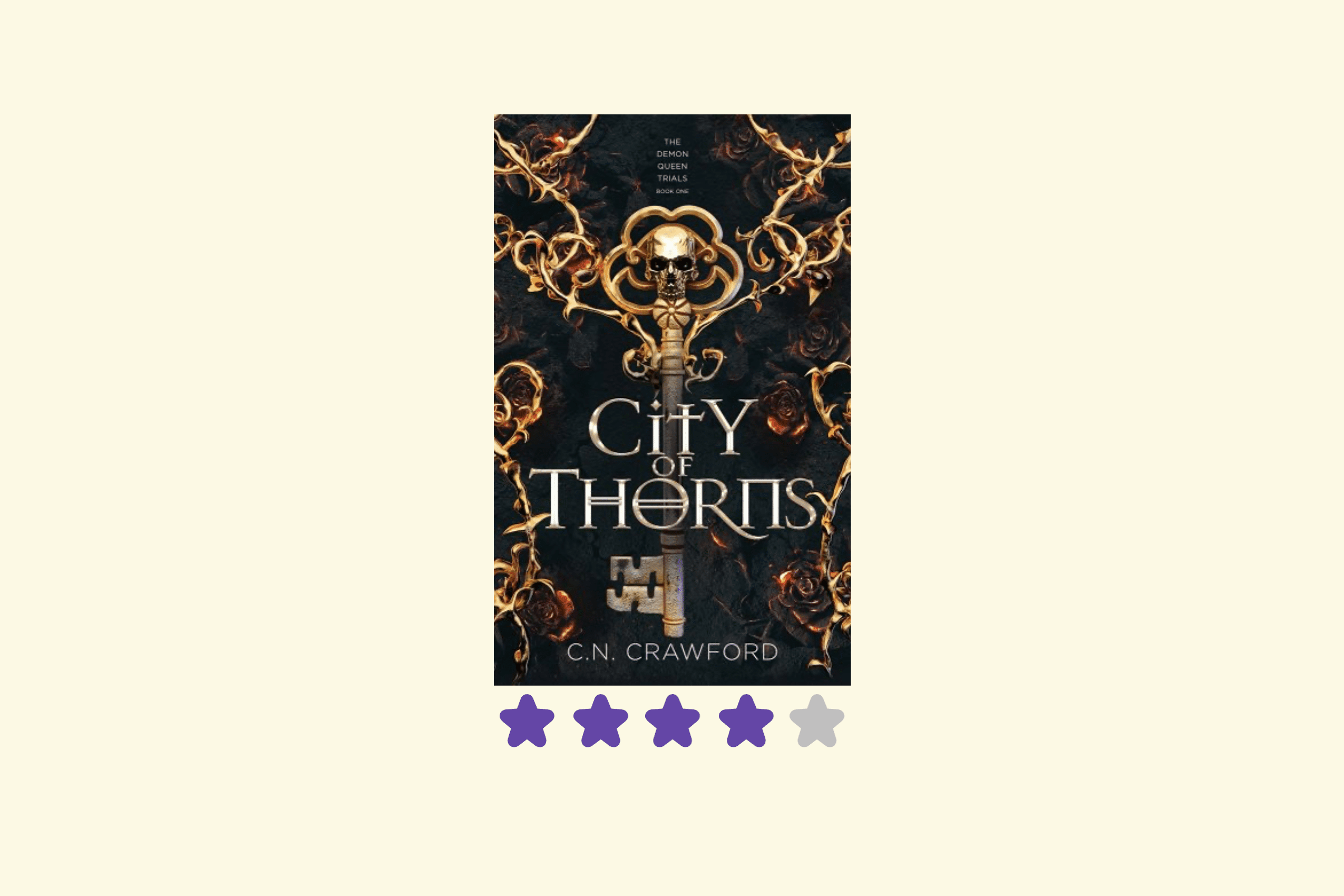 City of Thorns (The Demon Queen Trials, #1) by C.N. Crawford